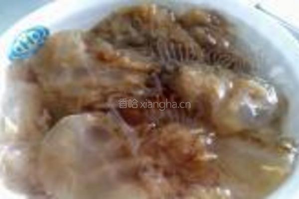 糖醋海蜇头的做法图解1