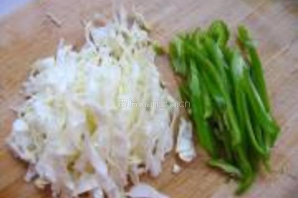 红油鸡蛋炒米粉的做法图解3