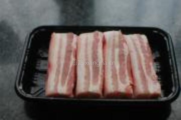 木瓜红烧肉的做法图解1