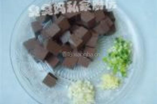麻辣鸭血的做法图解2