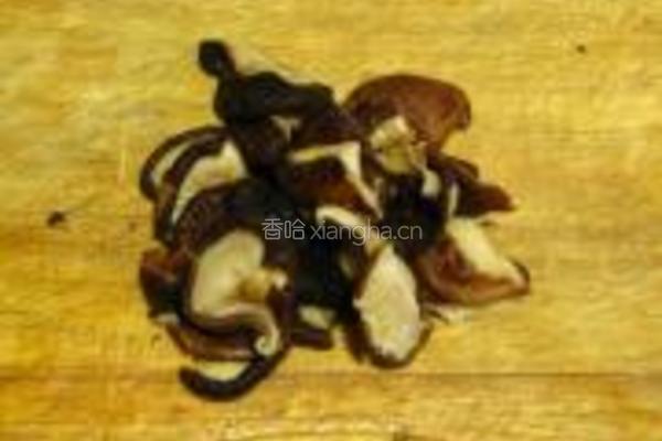 香菇炒虾的做法图解3