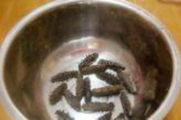 泡发干海参的做法图解3