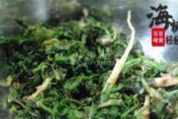 凉拌苦菜的做法图解1