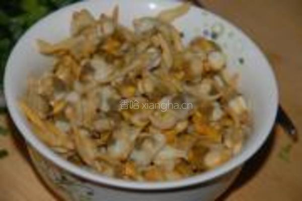 蛤蜊凉拌西瓜皮的做法图解6