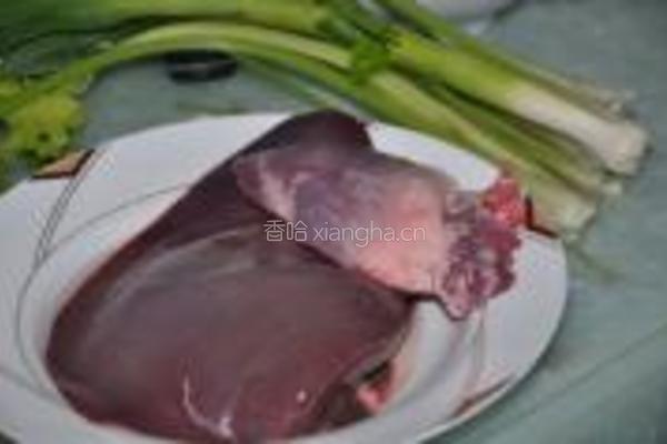蒜香心肝的做法图解1