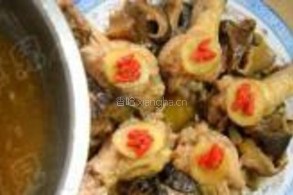 香菇蒸鸡腿的做法图解12