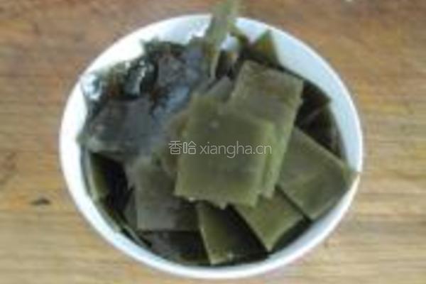 海带炖排骨的做法图解3