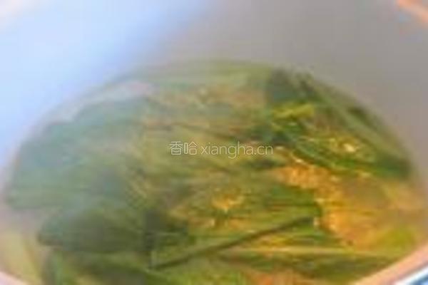 白菜素云吞面的做法图解2