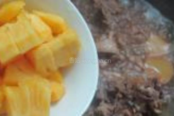 菠萝焖鸭的做法图解8