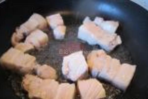 红烧肉的做法图解7