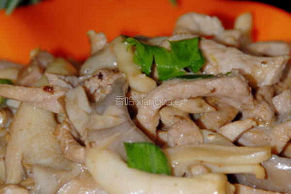 草菇肉片