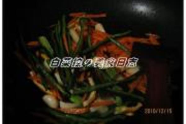 双色陈皮炒肉片的做法图解14