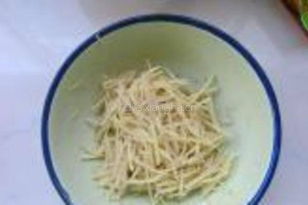 黄金孜然土豆烙的做法图解4