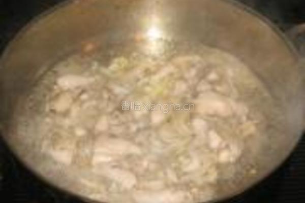 西兰花炒蛏子肉的做法图解4