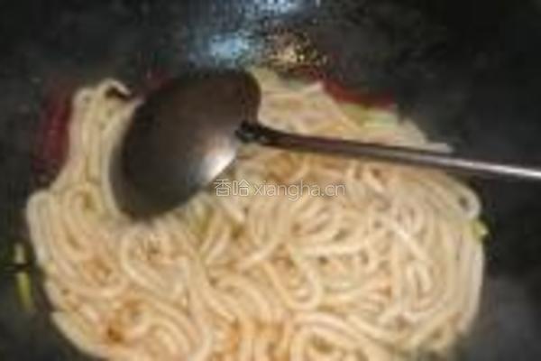 炒土豆粉的做法图解3
