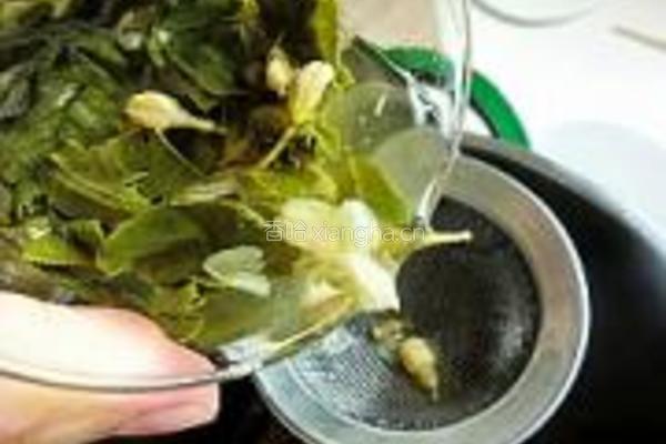 茉莉绿茶豆浆的做法图解5