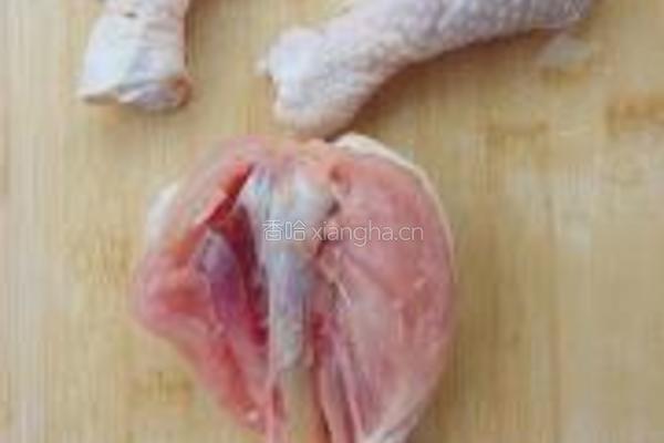 香煎鸡腿肉的做法图解3