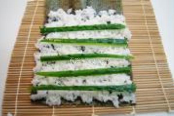 玫瑰花寿司的做法图解5
