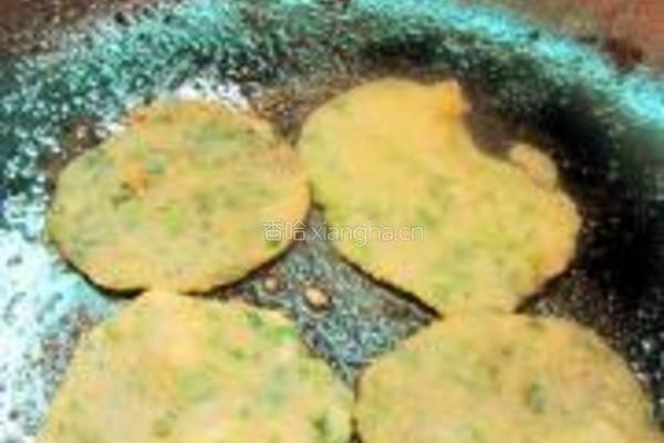 豆渣蔬菜饼的做法图解8