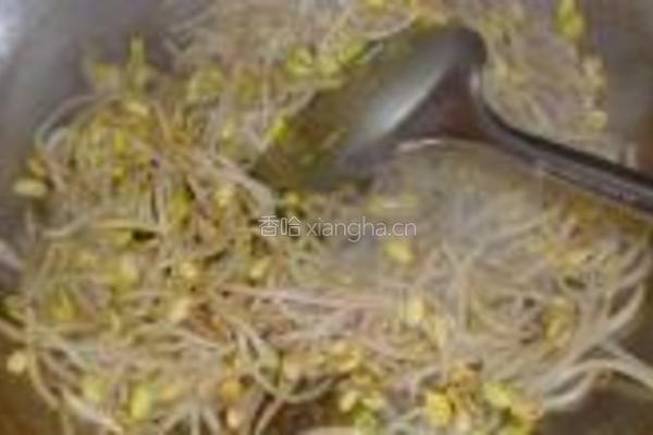 糖醋肉丝豆芽的做法图解7