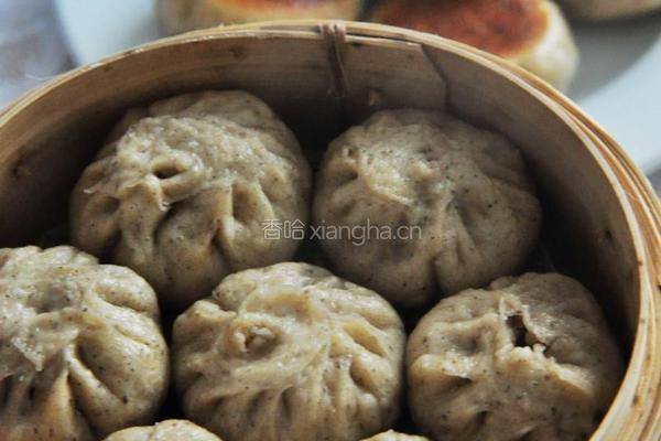 粉丝牛肉蒸包