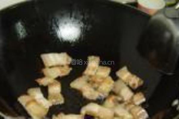 蒜苗五花肉的做法图解4
