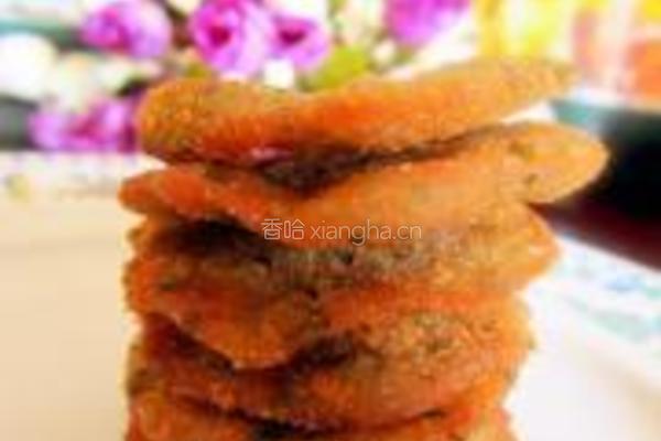 香炸豆渣蔬菜饼的做法图解12