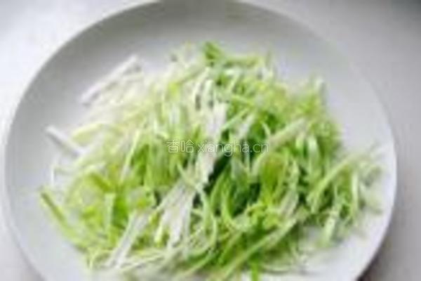京酱肉丝的做法图解2