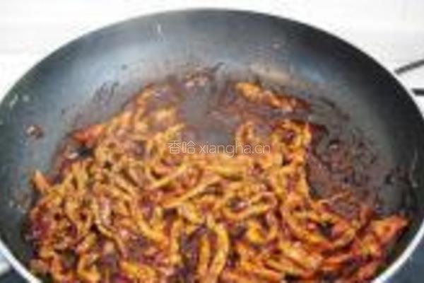 京酱肉丝的做法图解6