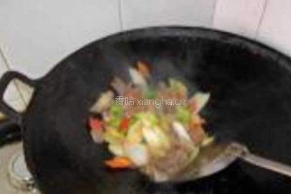 葱爆蚝油羊肉的做法图解7