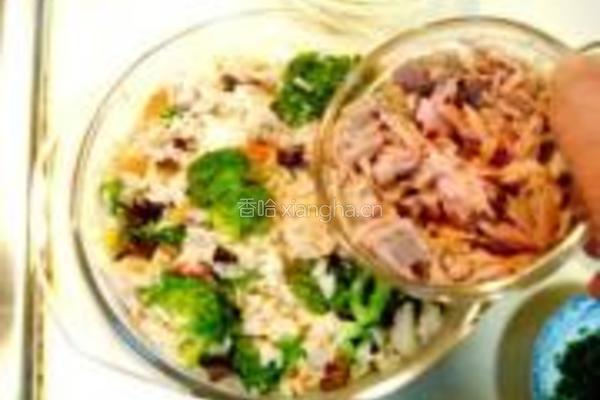 金枪鱼焗饭的做法图解18
