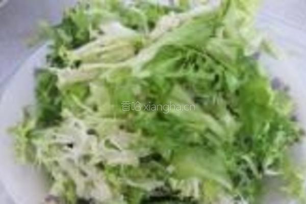 苦菊炒鸡蛋的做法图解1