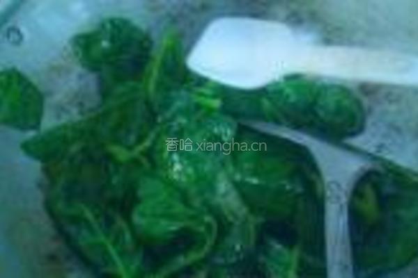 清炒木耳菜的做法图解4