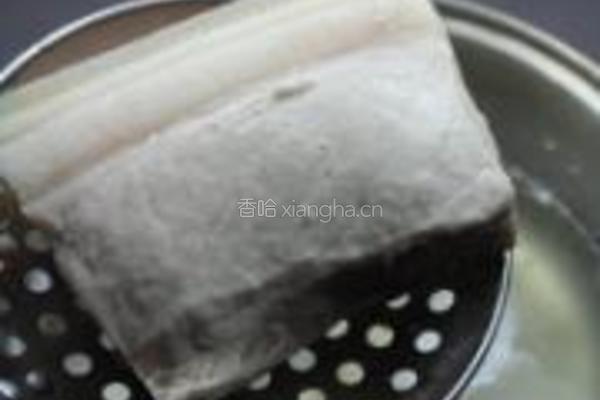 私家回锅肉的做法图解1