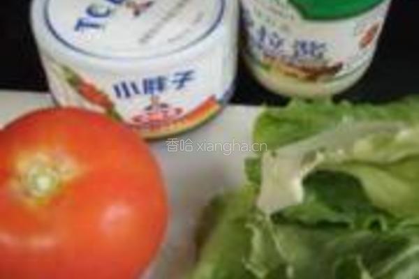 中式金枪鱼汉堡的做法图解11