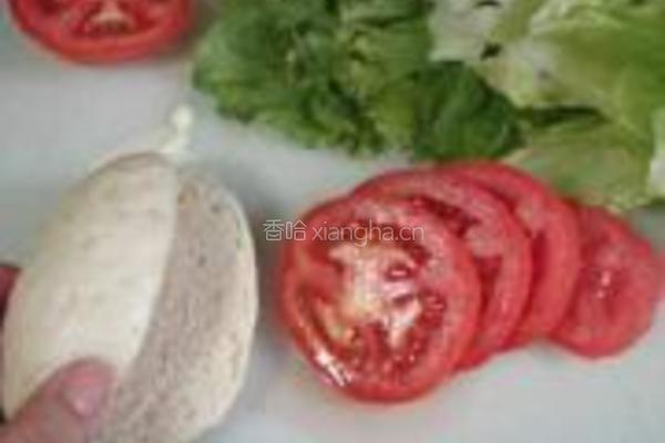 中式金枪鱼汉堡的做法图解12
