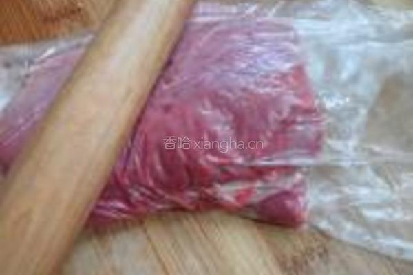 杭椒牛柳的做法图解2