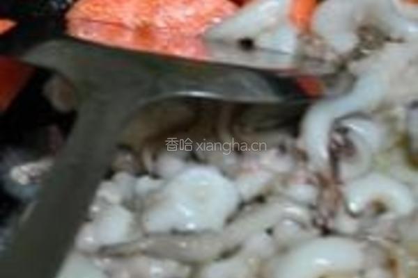 辣炒八爪鱼的做法图解3