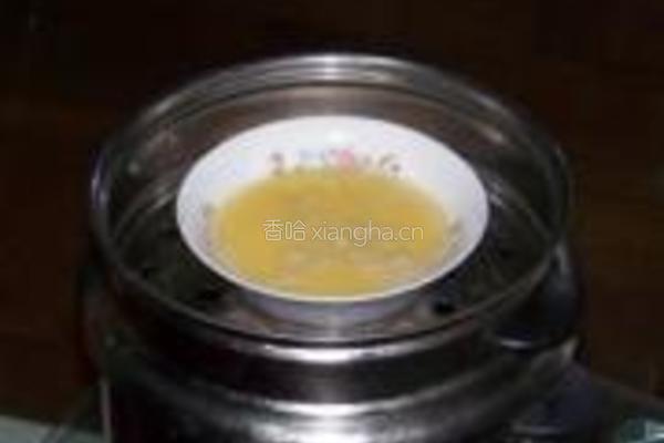 银鱼蒸鸡蛋羹的做法图解4
