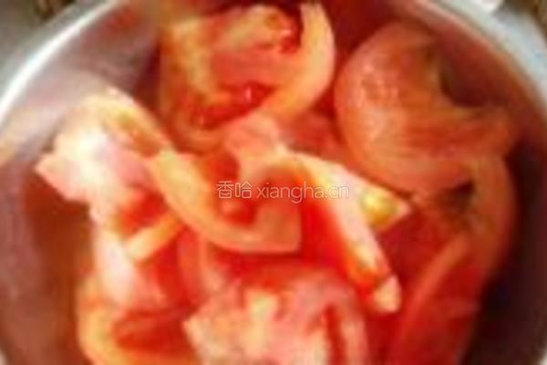 西红柿炒藕片的做法图解2