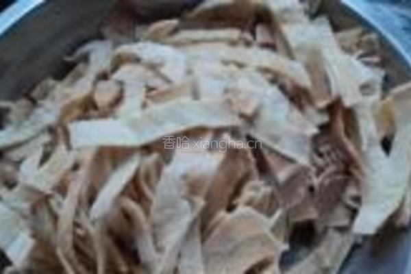 干豆腐皮炒辣椒的做法图解4