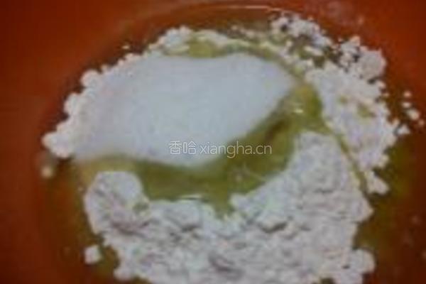 抹茶小石头饼干的做法图解2