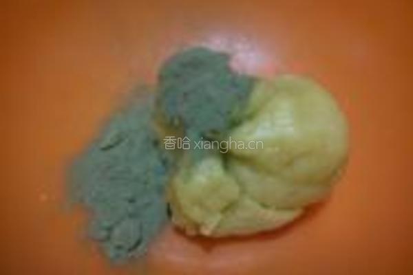 抹茶小石头饼干的做法图解4