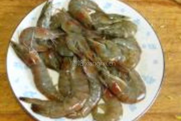 香菇娃娃菜炒大虾的做法图解3