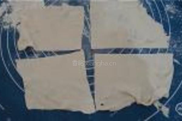红豆沙派的做法图解2