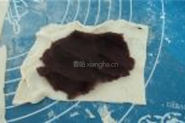 红豆沙派的做法图解3