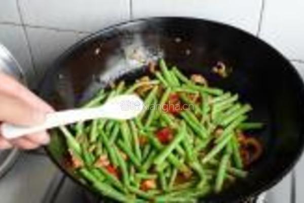 豇豆炒里脊的做法图解7