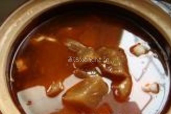 酸萝卜猪蹄汤的做法图解6