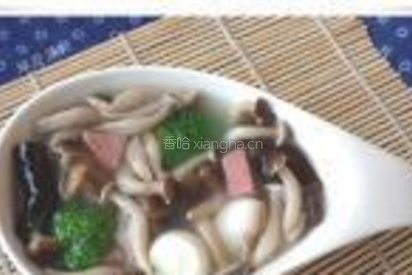 鲜汤蟹味菇的做法图解8
