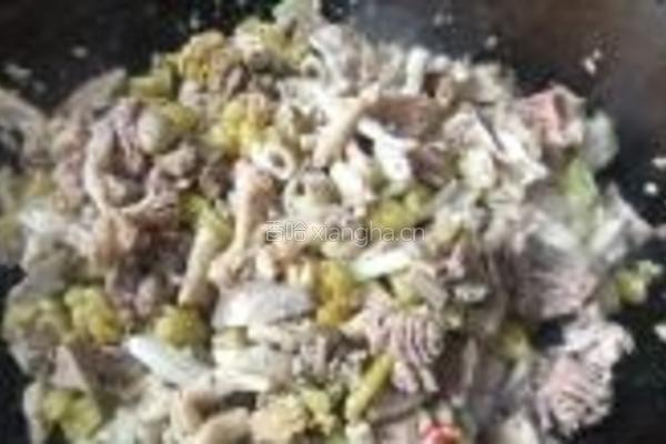 泡椒鸡杂的做法图解12